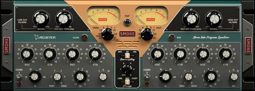 Acustica Audio Smoke Stereo EQ